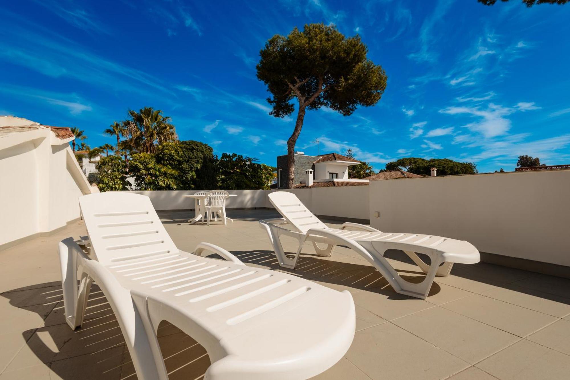 House At The Beach In Costabella, Марбеля Екстериор снимка